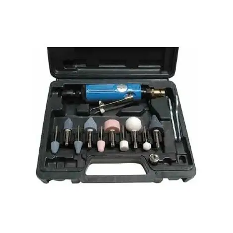 Güde Meuleuse à Main Pneumatique Set, 15 Pièces - 40032 1 Güde Meuleuse à Main Pneumatique Set, 15 Pièces - 40032