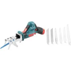 Güde Scie Sabre Sans Fil UAS12-201 Avec Jeu De Lames De Scie Supplémentaire