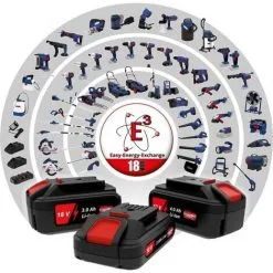 Sécateur Güde Accu ASC 18-201-05 K 18V Batterie Et Chargeur Inclus -GüDE Soldes 54460494 2