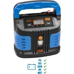 Güde GAB 12 V / 6 V - 10 A Chargeur De Batterie - Chargeur D'appoint
