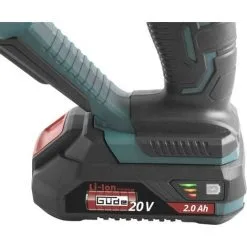 Güde Accu Scie De Branche USS 20-201-24 - AVEC Batterie Et Chargeur Rapide- 20v - 3000 Rpm - Lame De Scie Bois/métal Incluse -GüDE Soldes 71116523 3